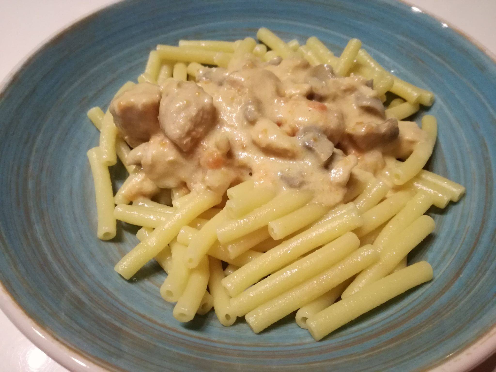 Blanquette de poulet au Cookeo