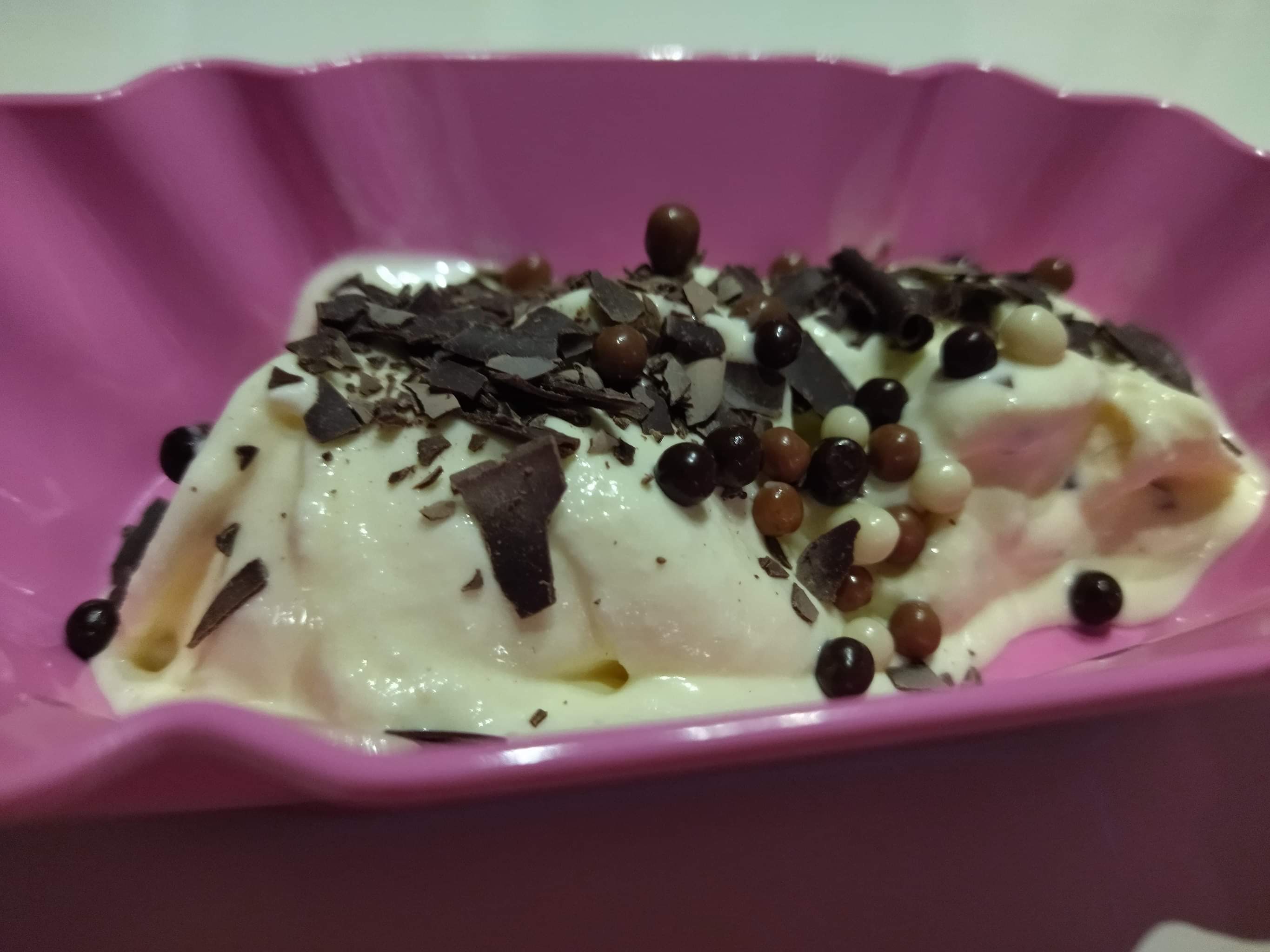 Glace stracciatella