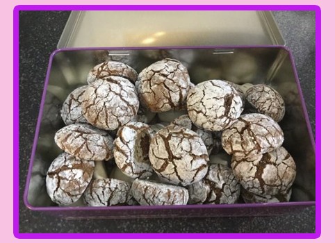 Crinkles au chocolat