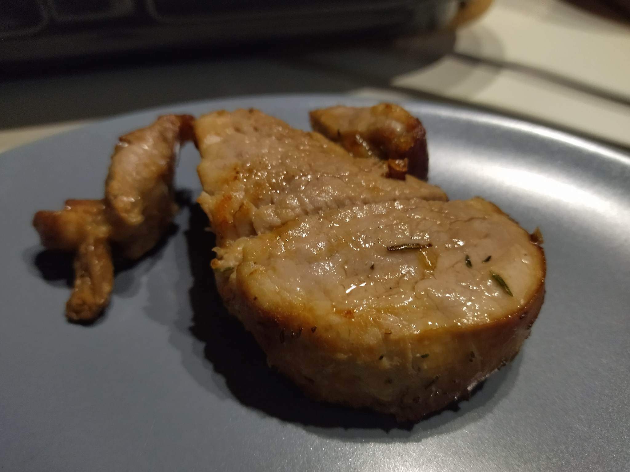 Filet mignon de porc grillé