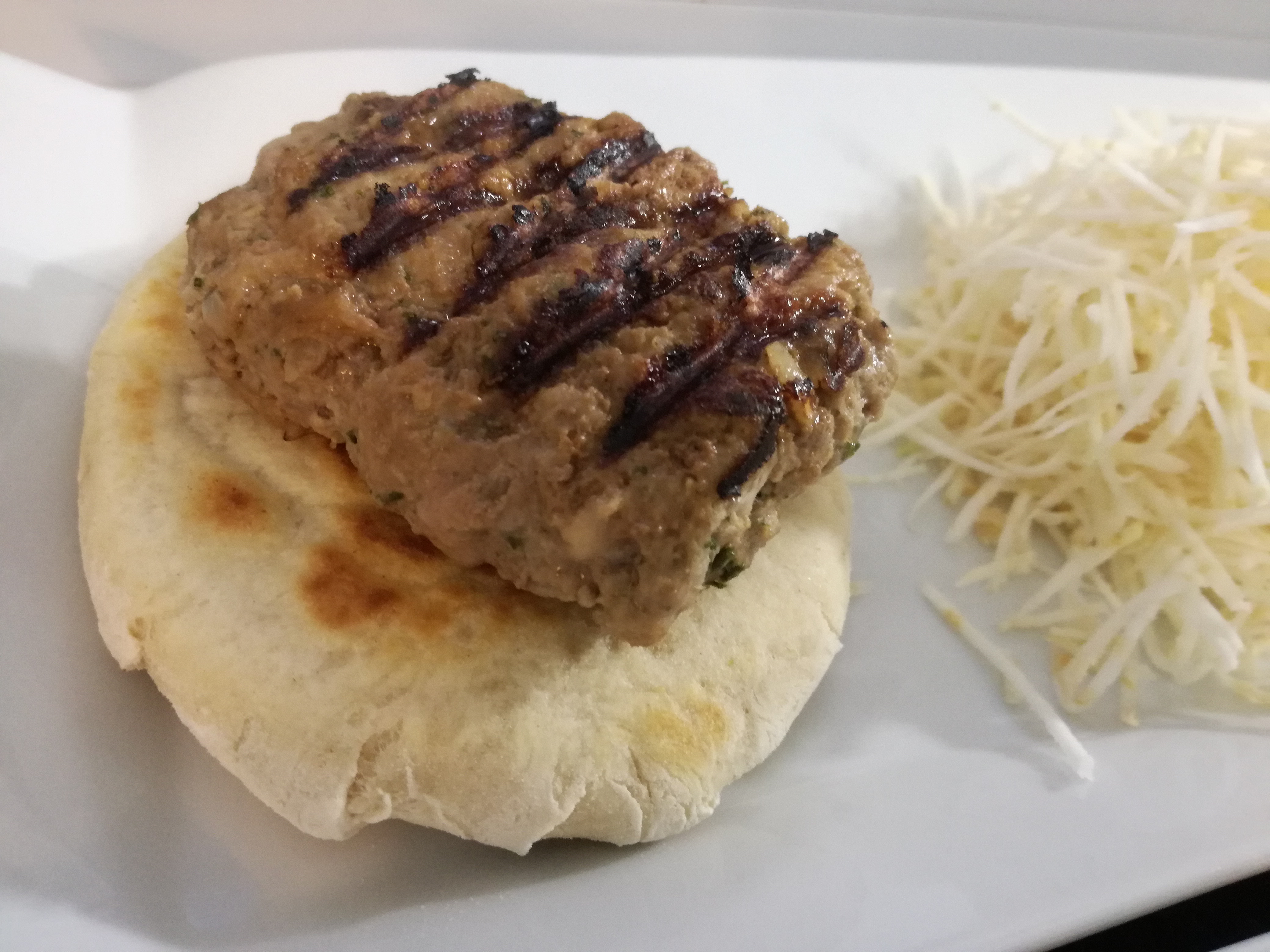 Hamburgers aux épices pitta gyros