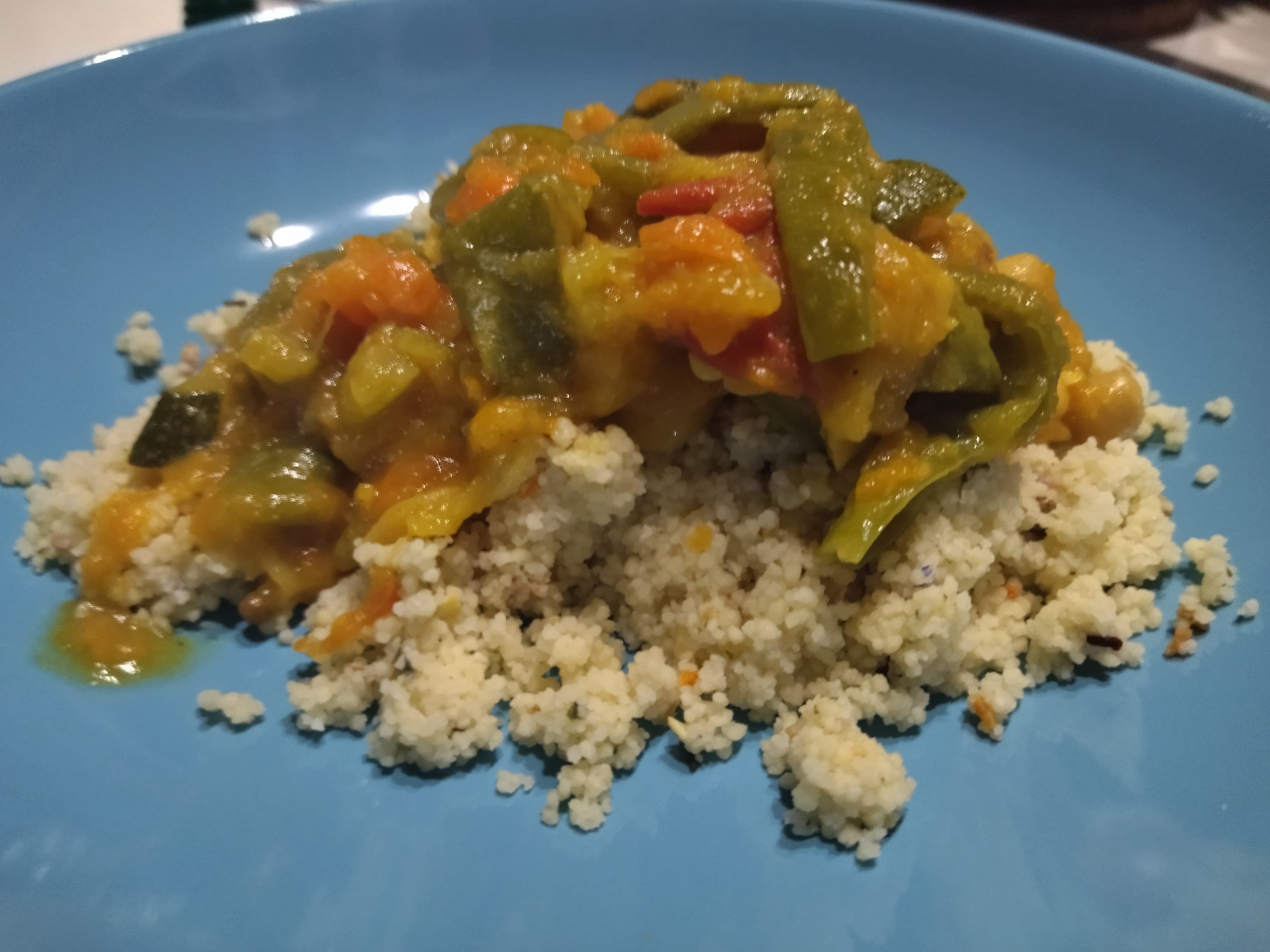 Tajine de légumes au Cooking chef