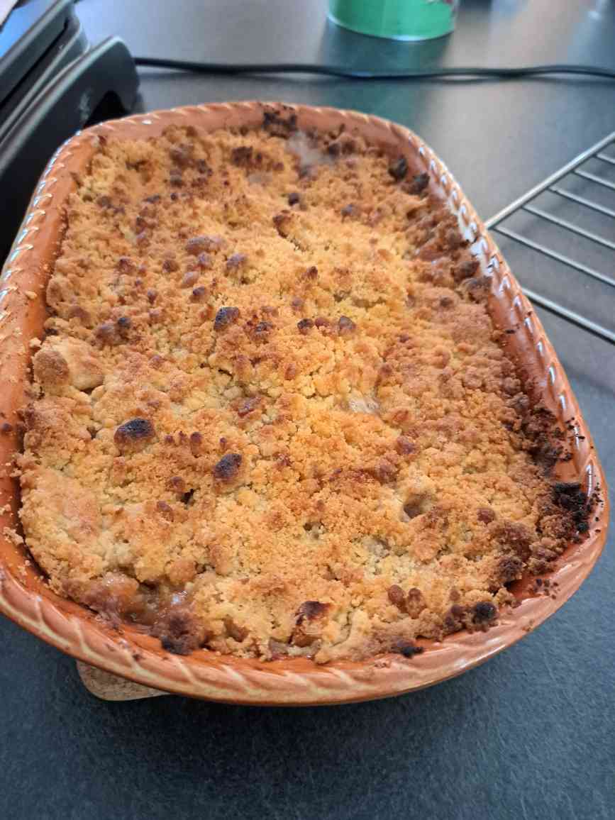 Crumble aux pommes