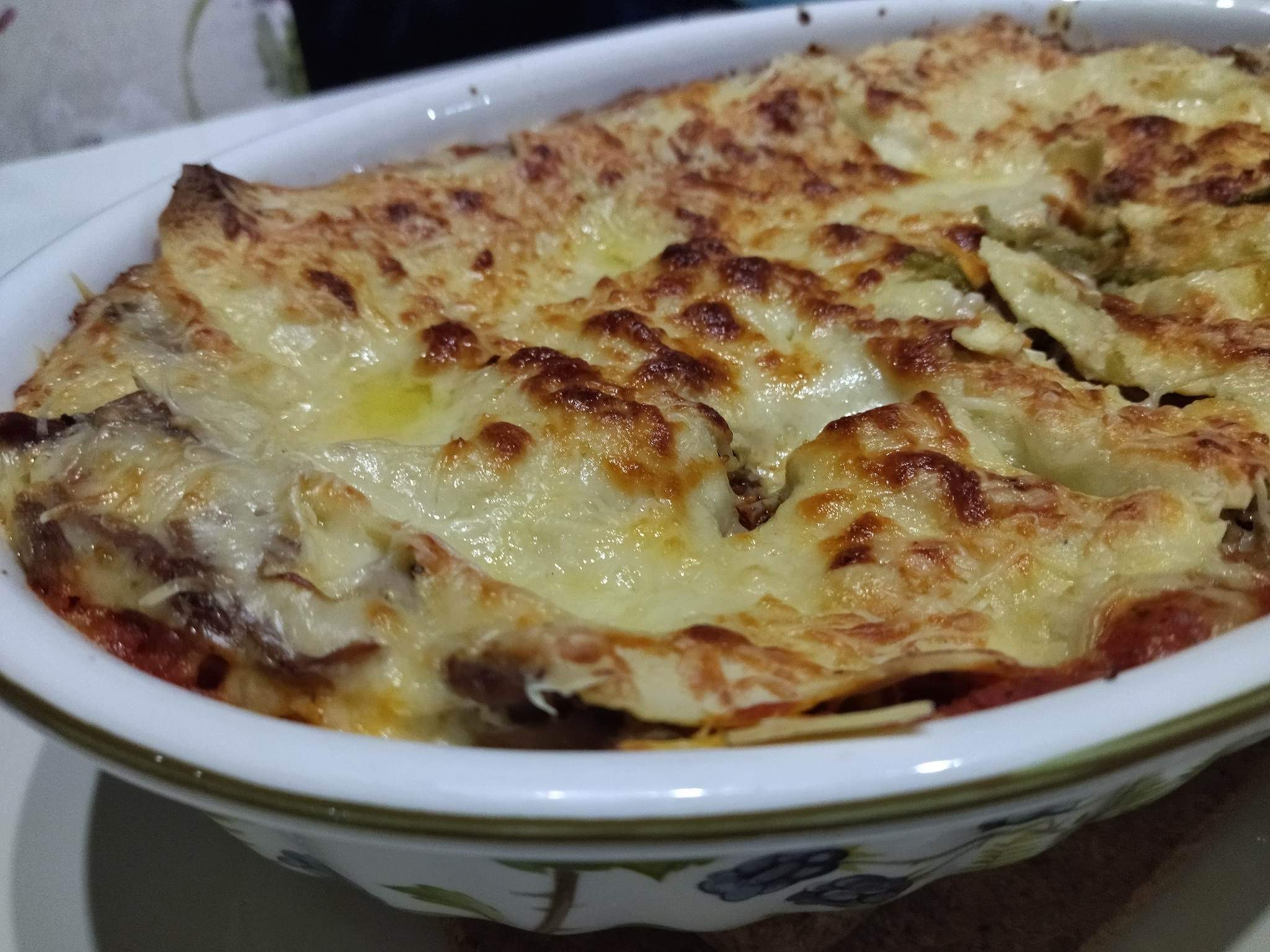 Lasagnes au chou et à l'agneau