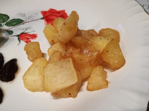 Dés de pommes à l'Actifry