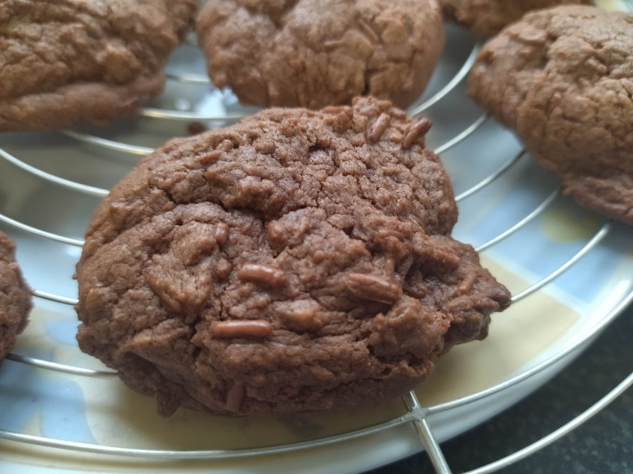 Biscuits rapides au chocolat