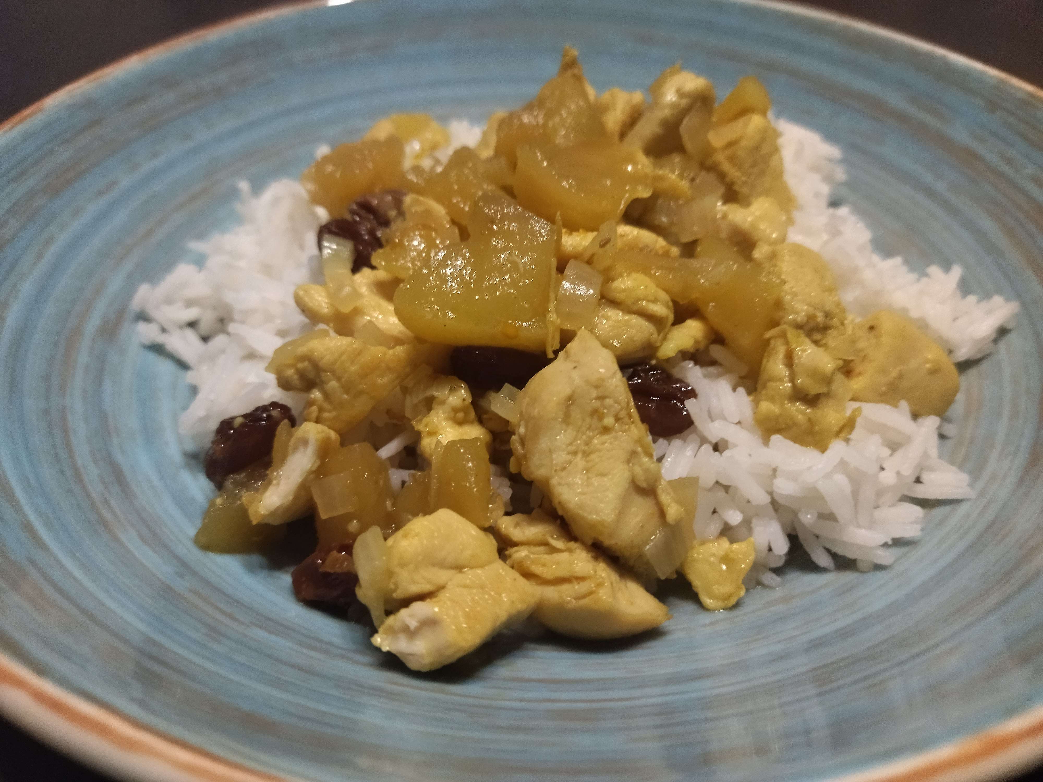 Curry de volaille au Cookeo