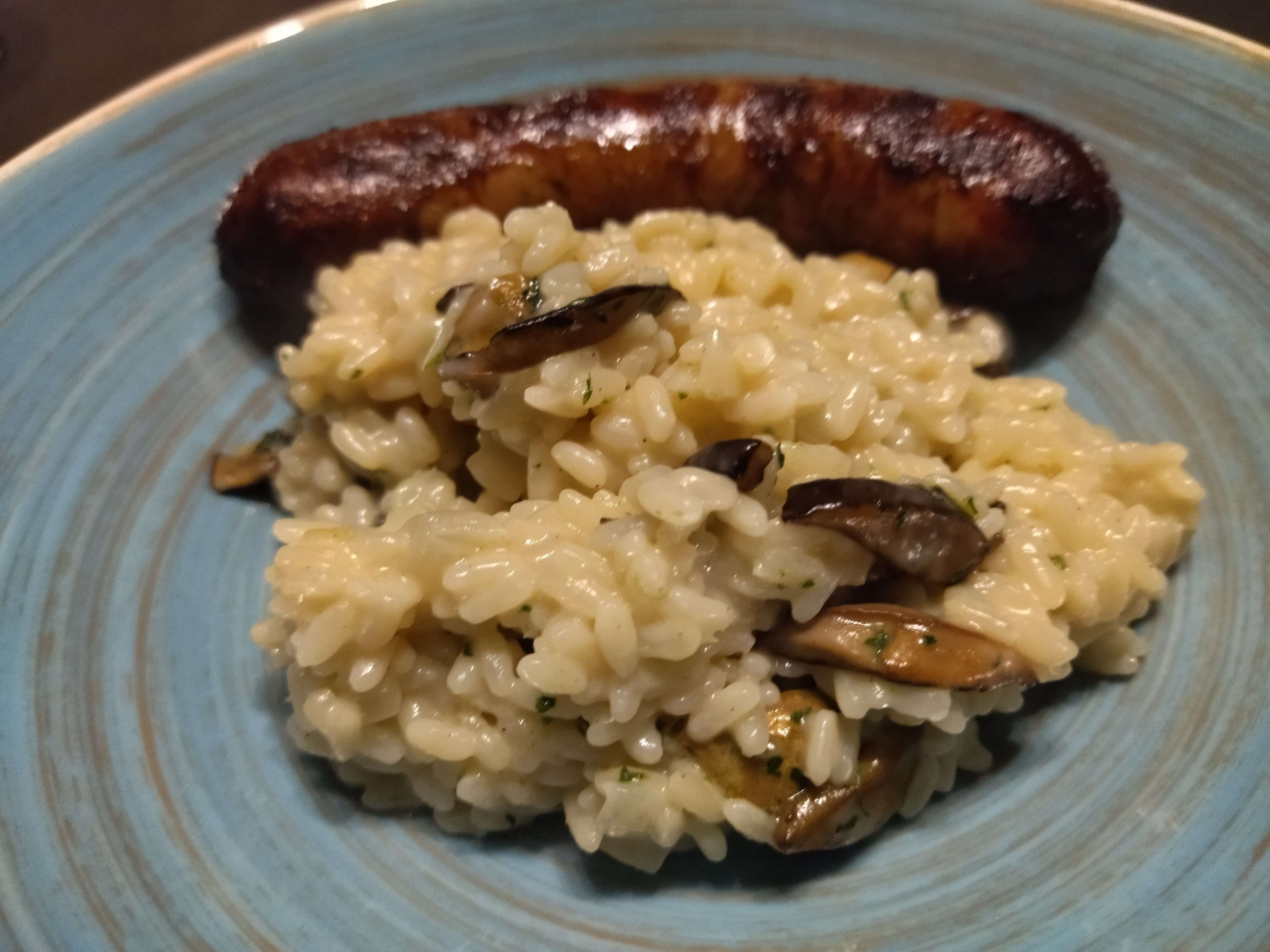 Risotto aux champignons