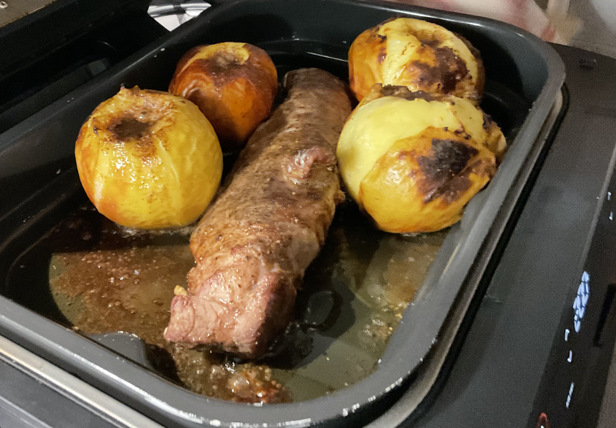 Filet mignon de porc et ses pommes à la Dual Zone