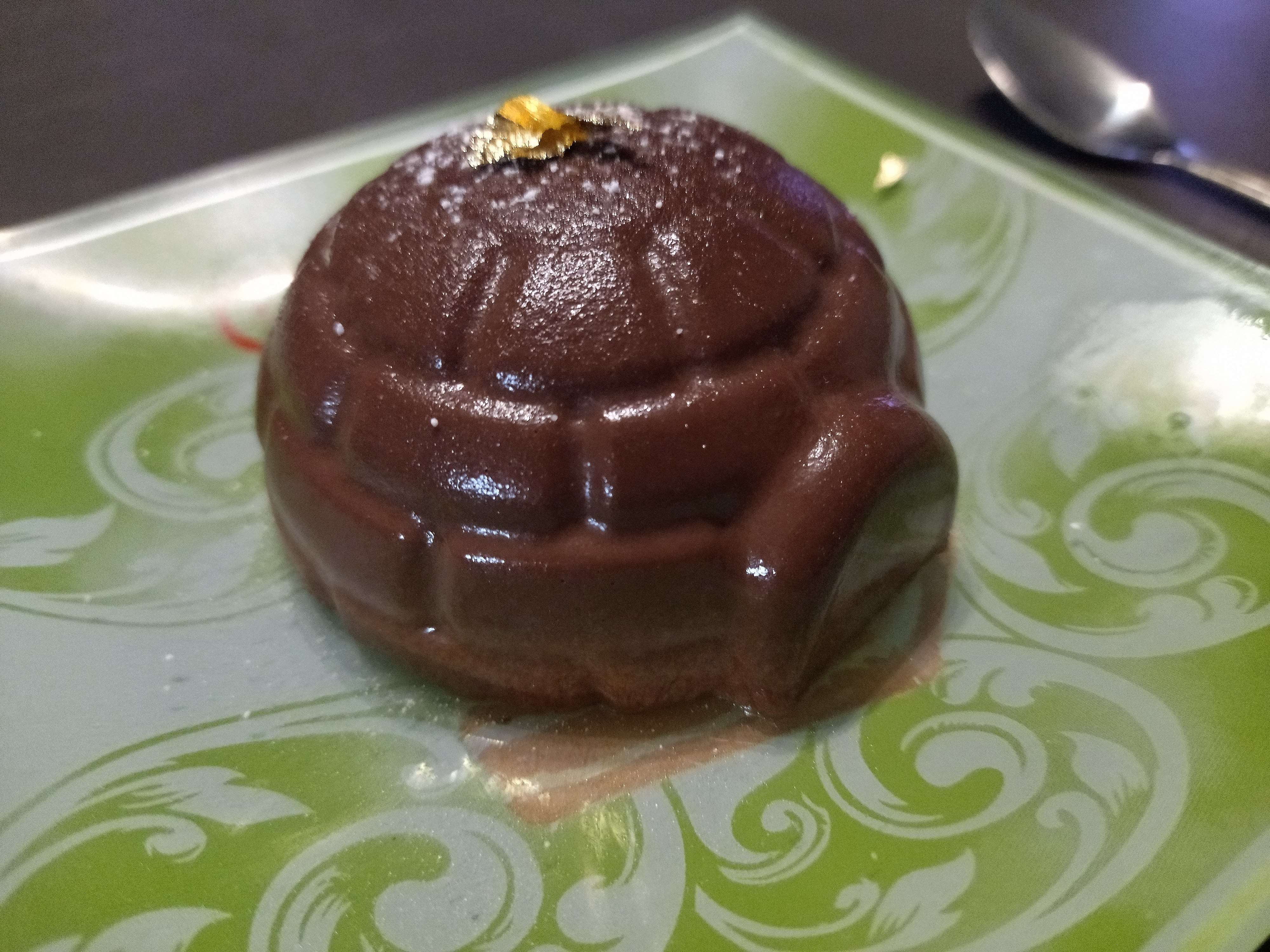 Dômes bavarois au chocolat